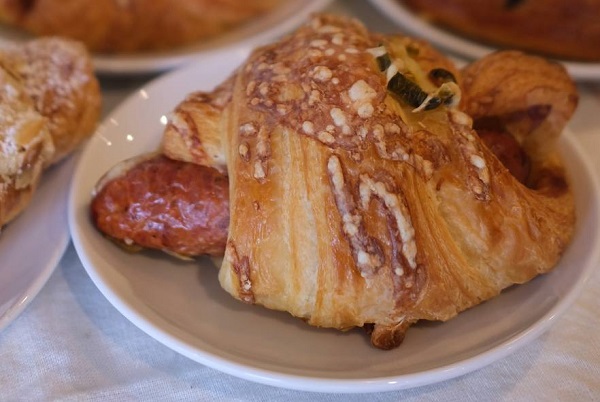 Sausage Croissant with Jalapeno